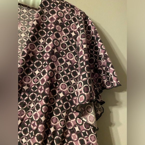 Gitano geometrics V Neck Women’s size 18-20 made in the USA - Picture 8 of 16